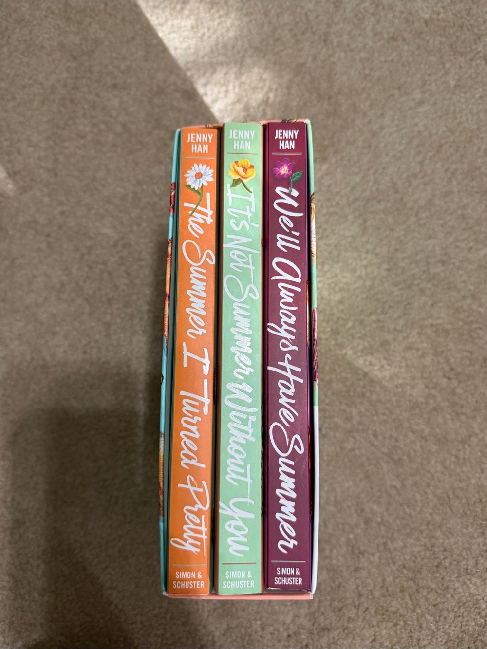 The Complete Summer I Turned Pretty Trilogy by Jenny Han - Teal Cover - Picture 2 of 2